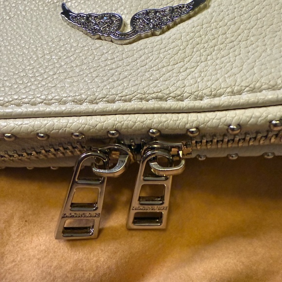 Zudig & Voltaire Rock Swing Your Wings crossbody clutch bag - Picture 8 of 13